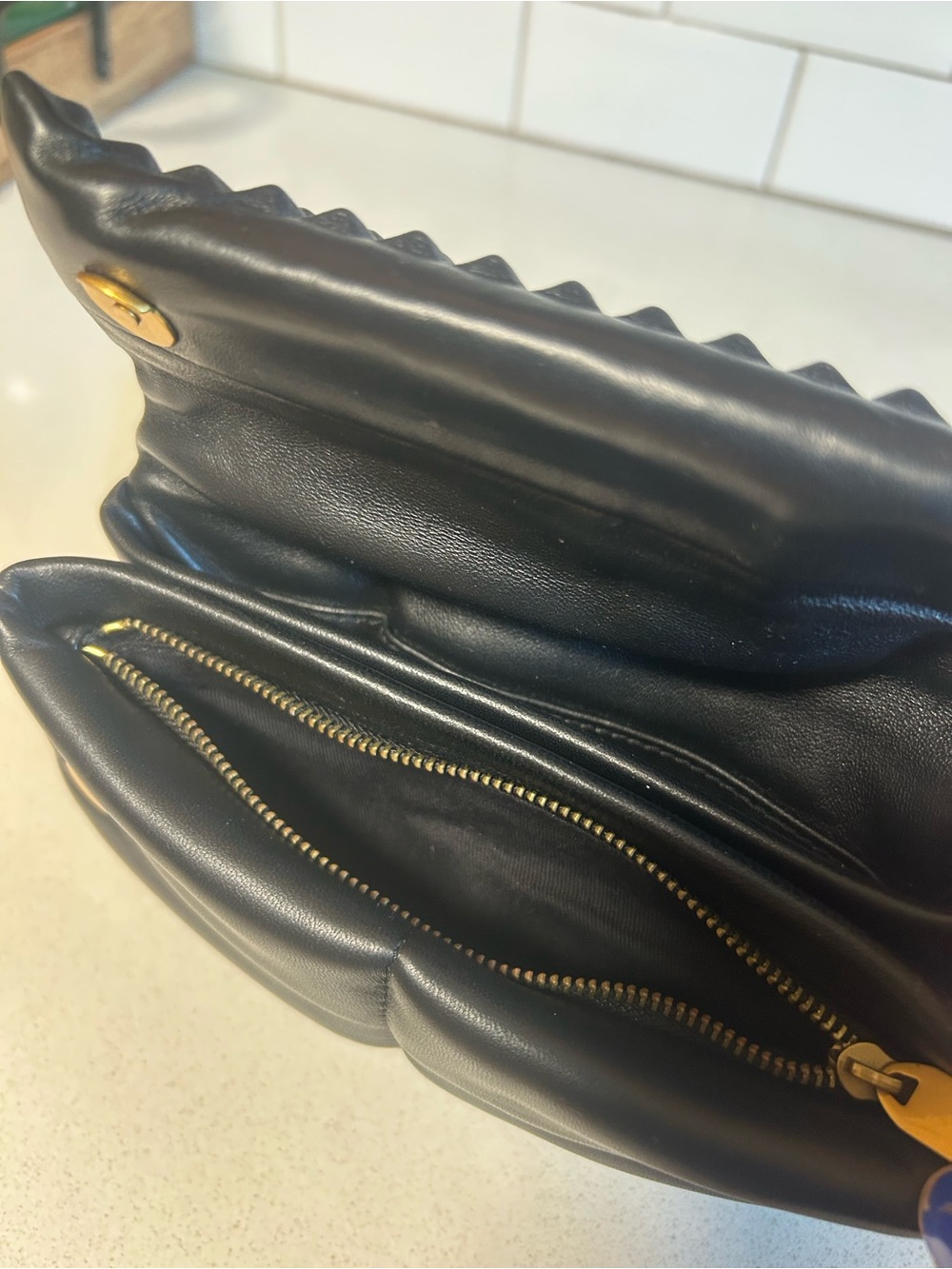 Allsaints Ezra Pin Studded Leather Crossbody - Black - Picture 6 of 11